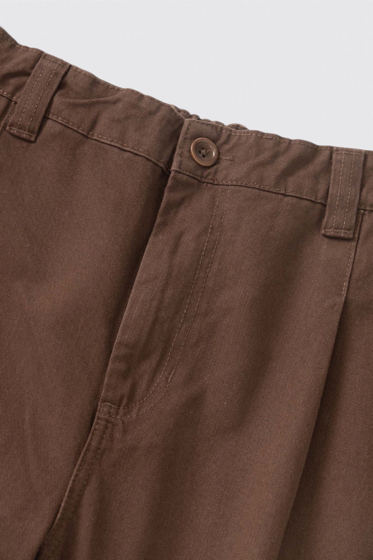 SERVICE WORKS Twill Waiters Pant Brown | Pantalon | Edgar Bdx