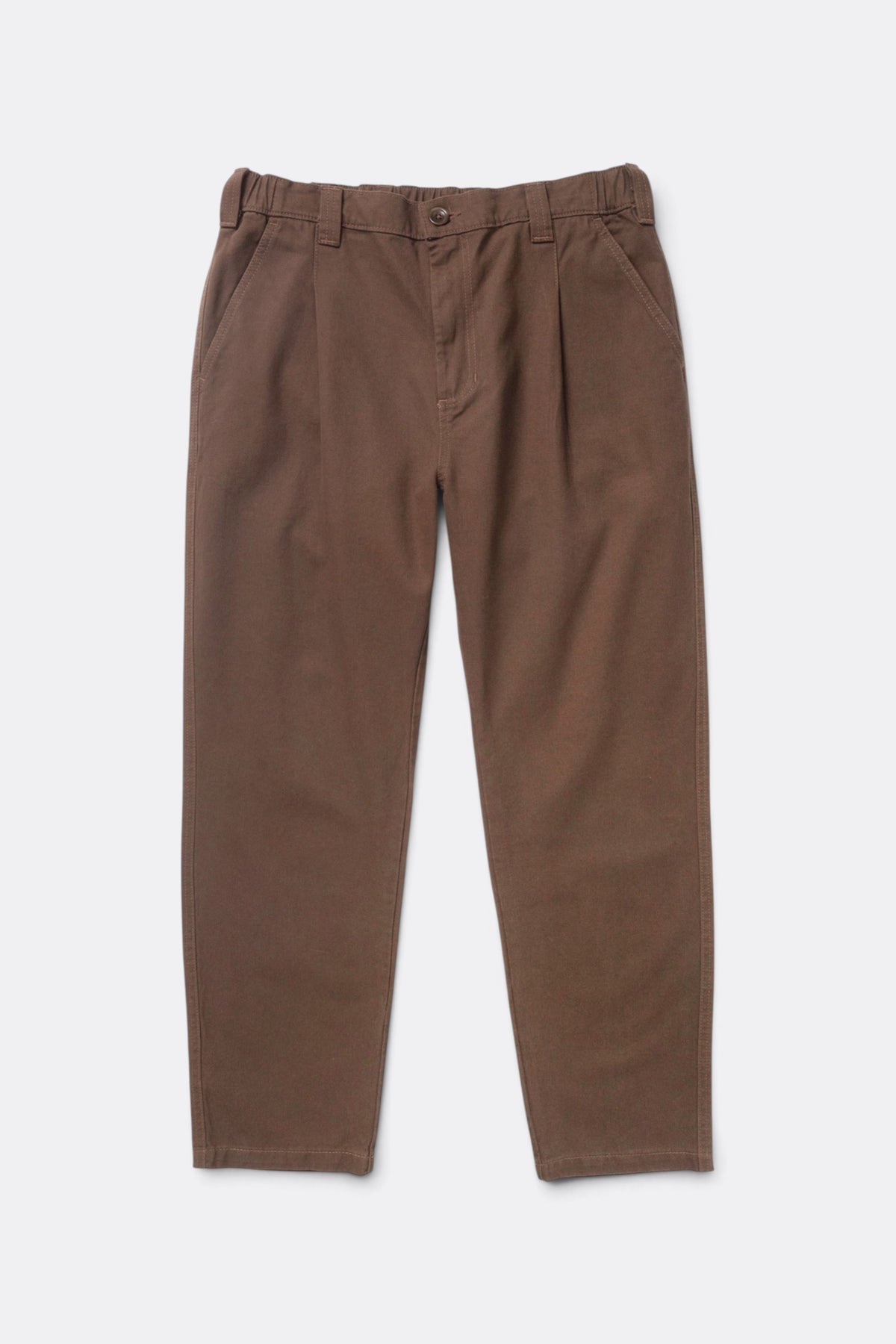 SERVICE WORKS Twill Waiters Pant Brown | Pantalon | Edgar Bdx