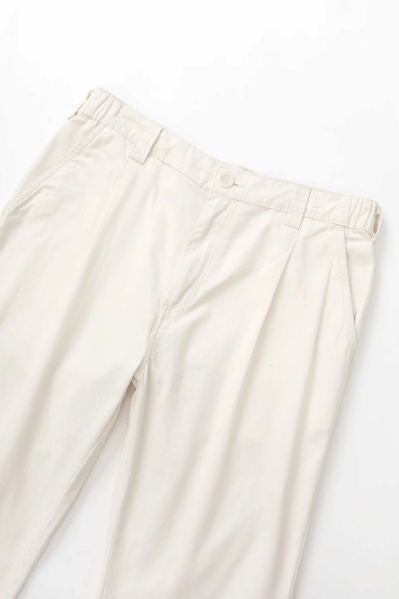 Service Works Twill Waiters Pant Off White | Pantalon Sergé Coton Bio | Edgar Bdx