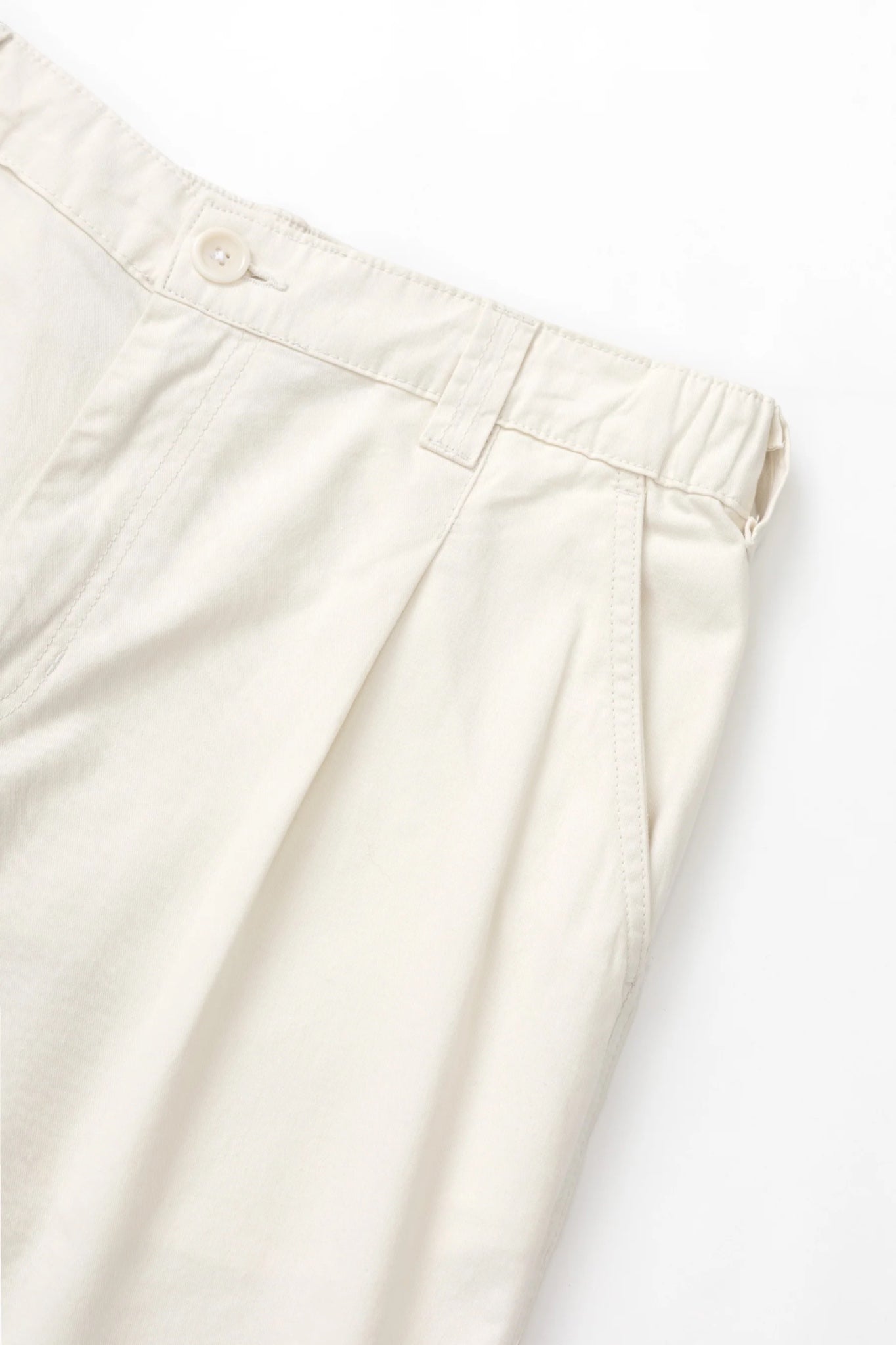 Service Works Twill Waiters Pant Off White | Pantalon Sergé Coton Bio | Edgar Bdx