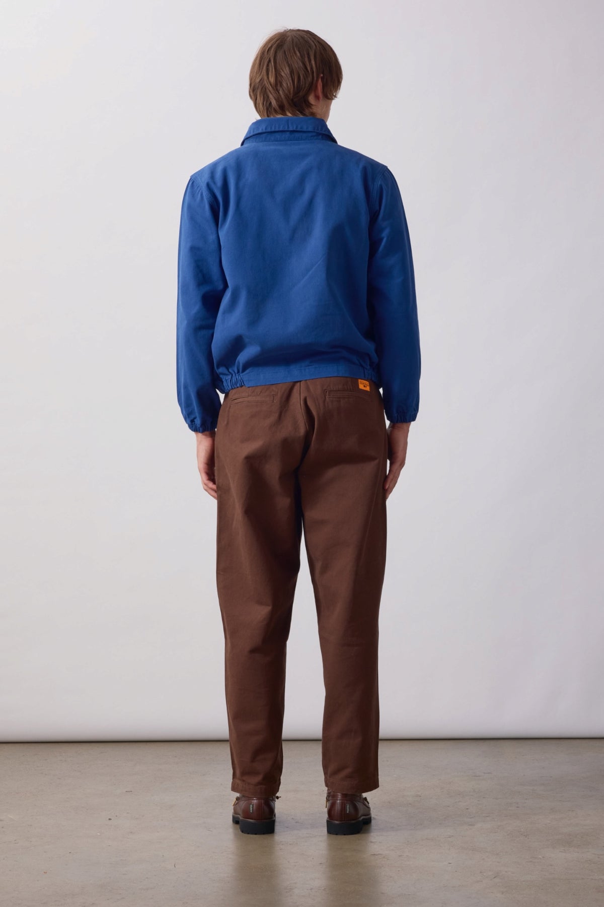 SERVICE WORKS Twill Work Jacket Blue | Veste coton bio | Edgar Bdx
