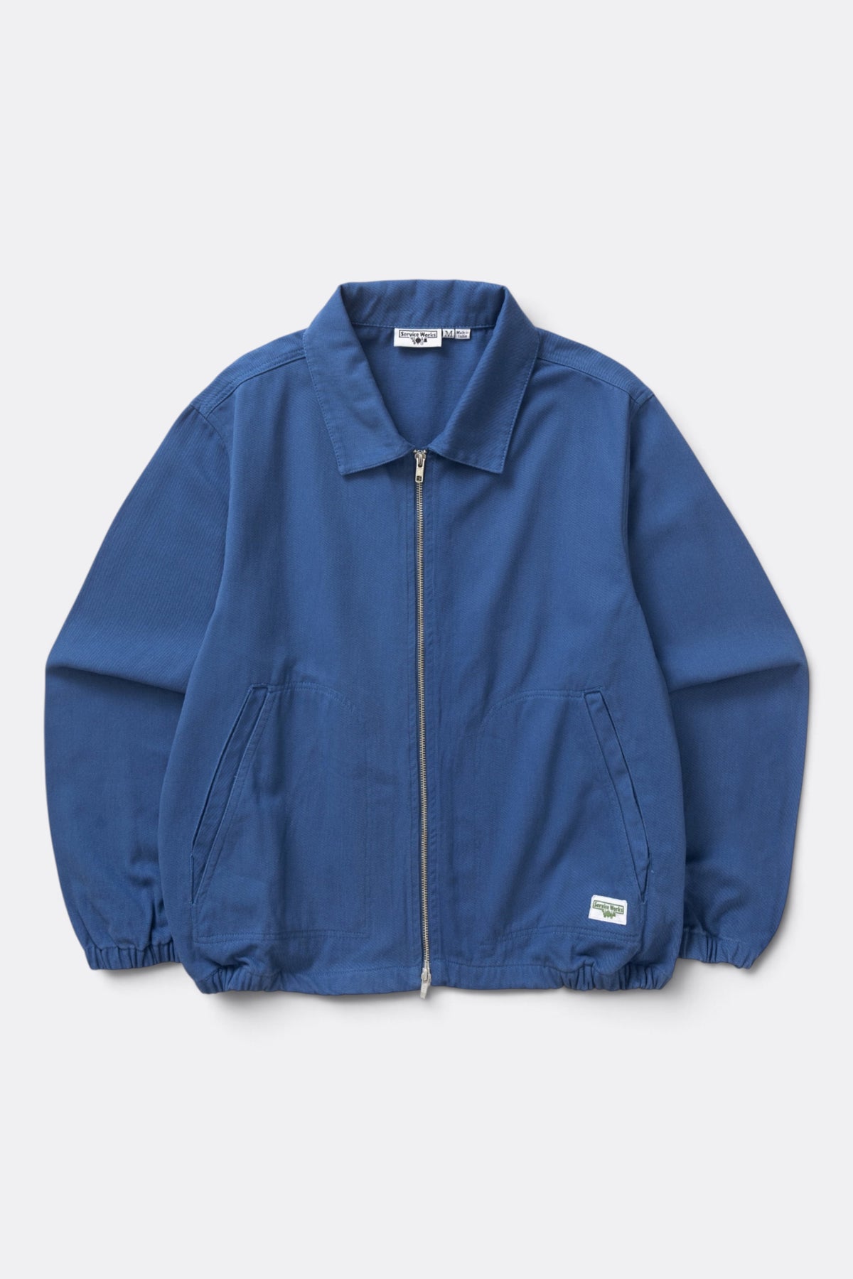SERVICE WORKS Twill Work Jacket Blue | Veste coton bio | Edgar Bdx