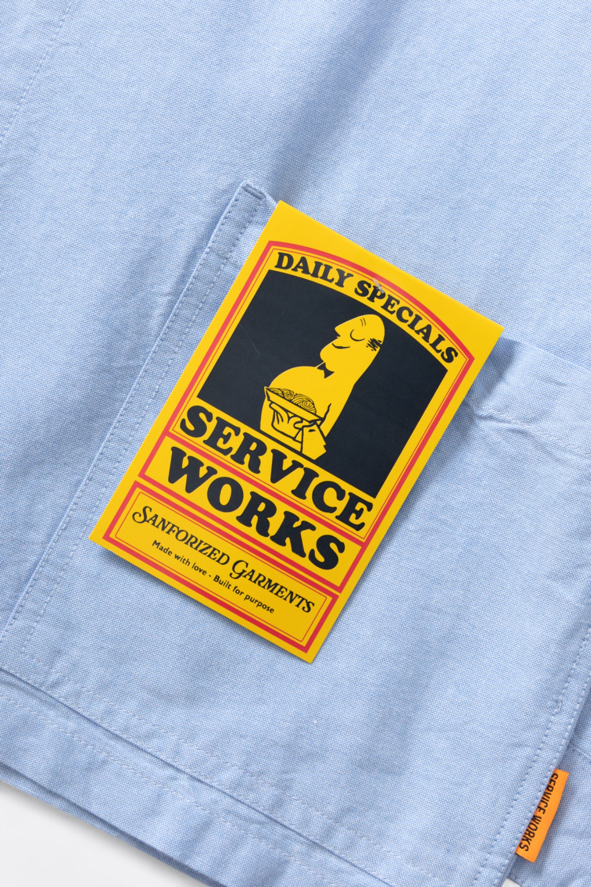 Service Works - Waiter Shirt (Oxford Blue)