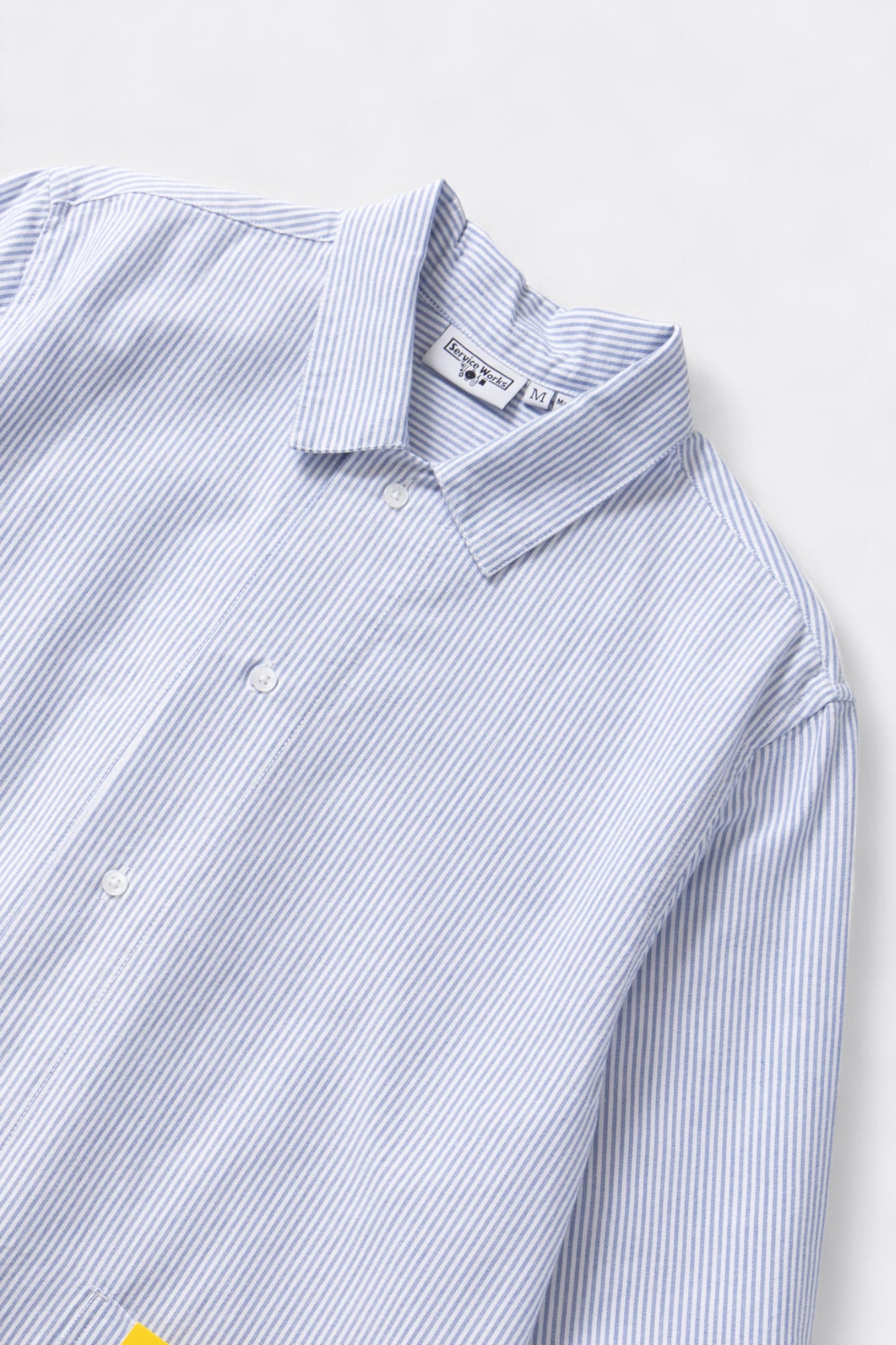 Service Works - Waiter Shirt (Oxford Blue Stripe)
