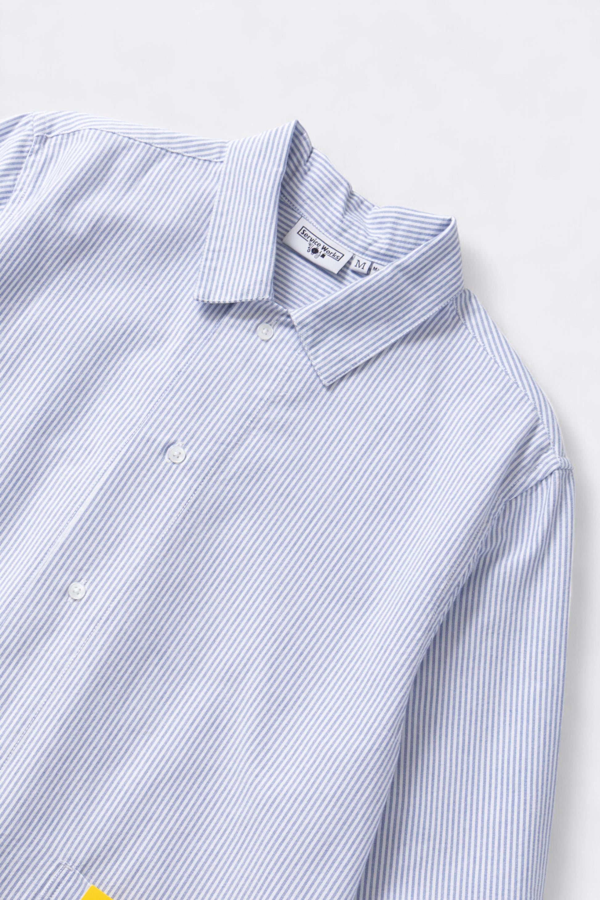Service Works - Waiter Shirt (Oxford Blue Stripe)