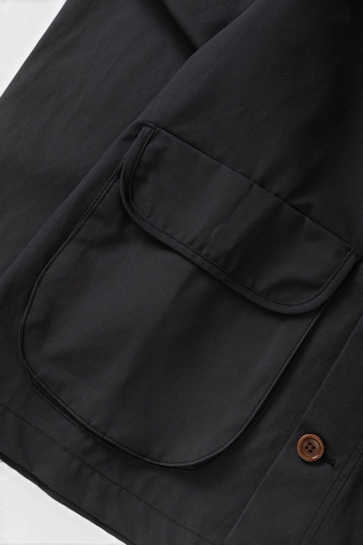 SERVICE WORKS Waxed Barn Jacket Black | Veste cirée | Edgar Bdx