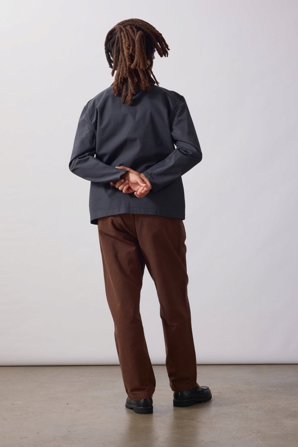 SERVICE WORKS Waxed Barn Jacket Black | Veste cirée | Edgar Bdx