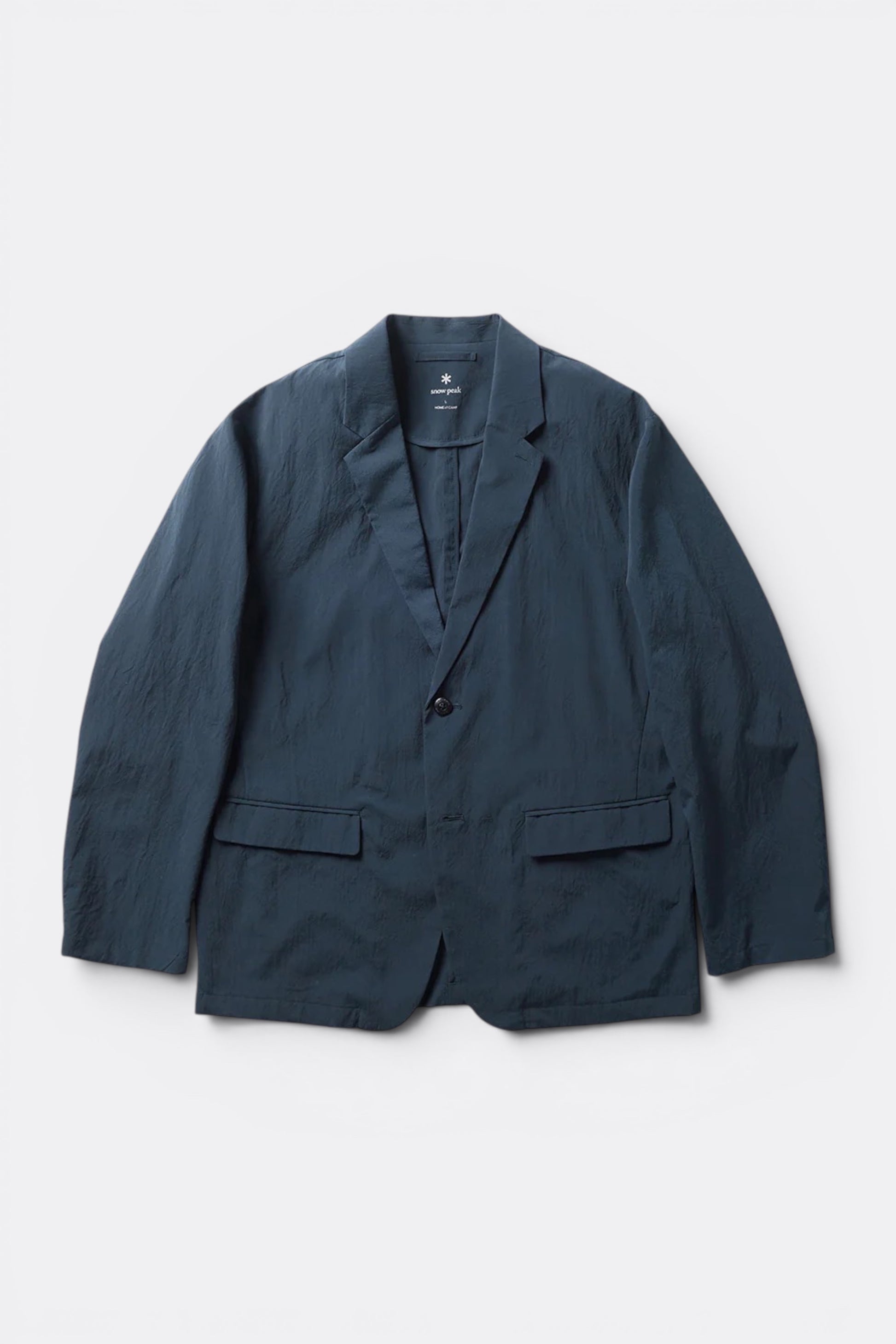Snow Peak Breathable Quick Dry Jacket Dark Navy | Veste DotAir® Polyester Recyclé | Edgar Bdx