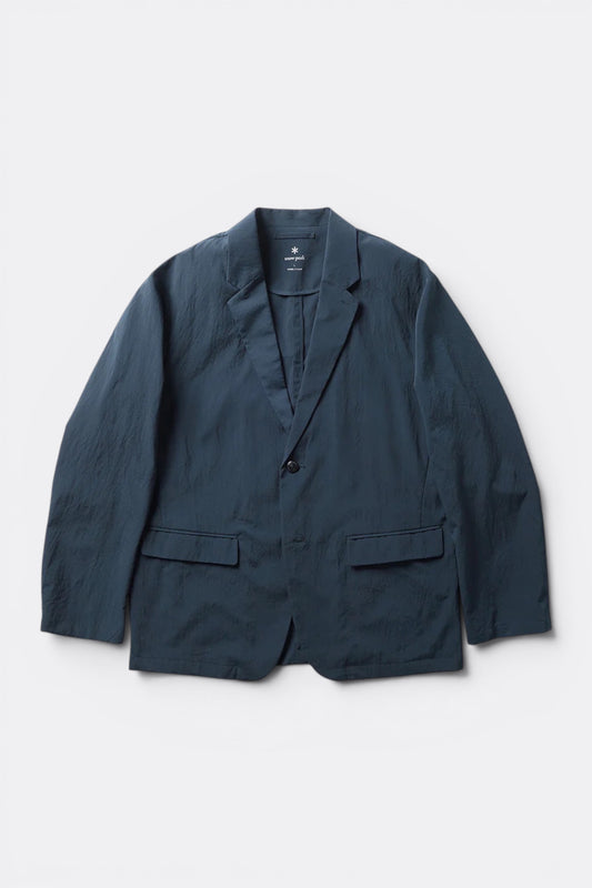 Snow Peak Breathable Quick Dry Jacket Dark Navy | Veste DotAir® Polyester Recyclé | Edgar Bdx