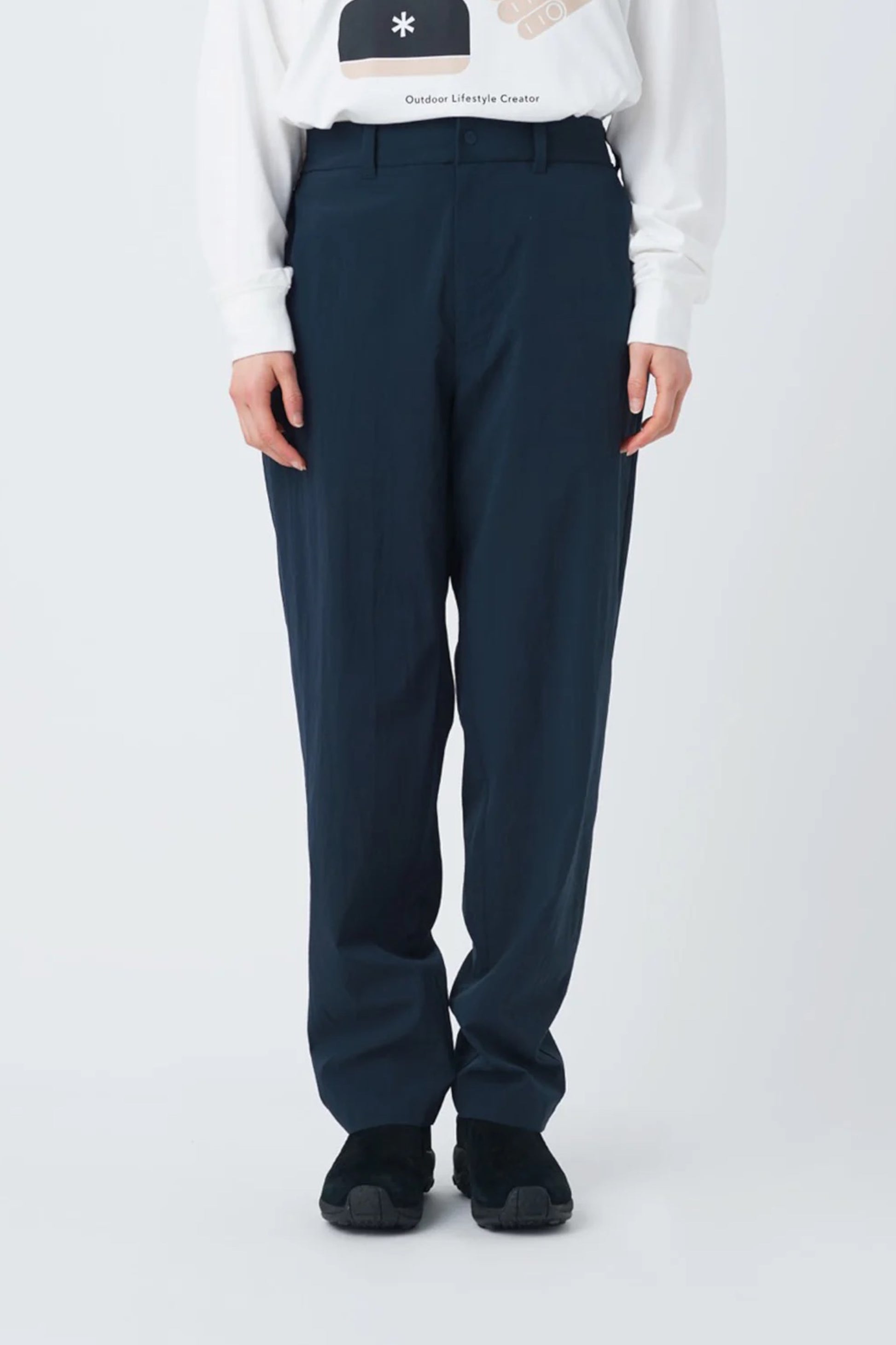 Snow Peak Breathable Quick Dry Pant Dark Navy | Pantalon DotAir® Polyester Recyclé | Edgar Bdx