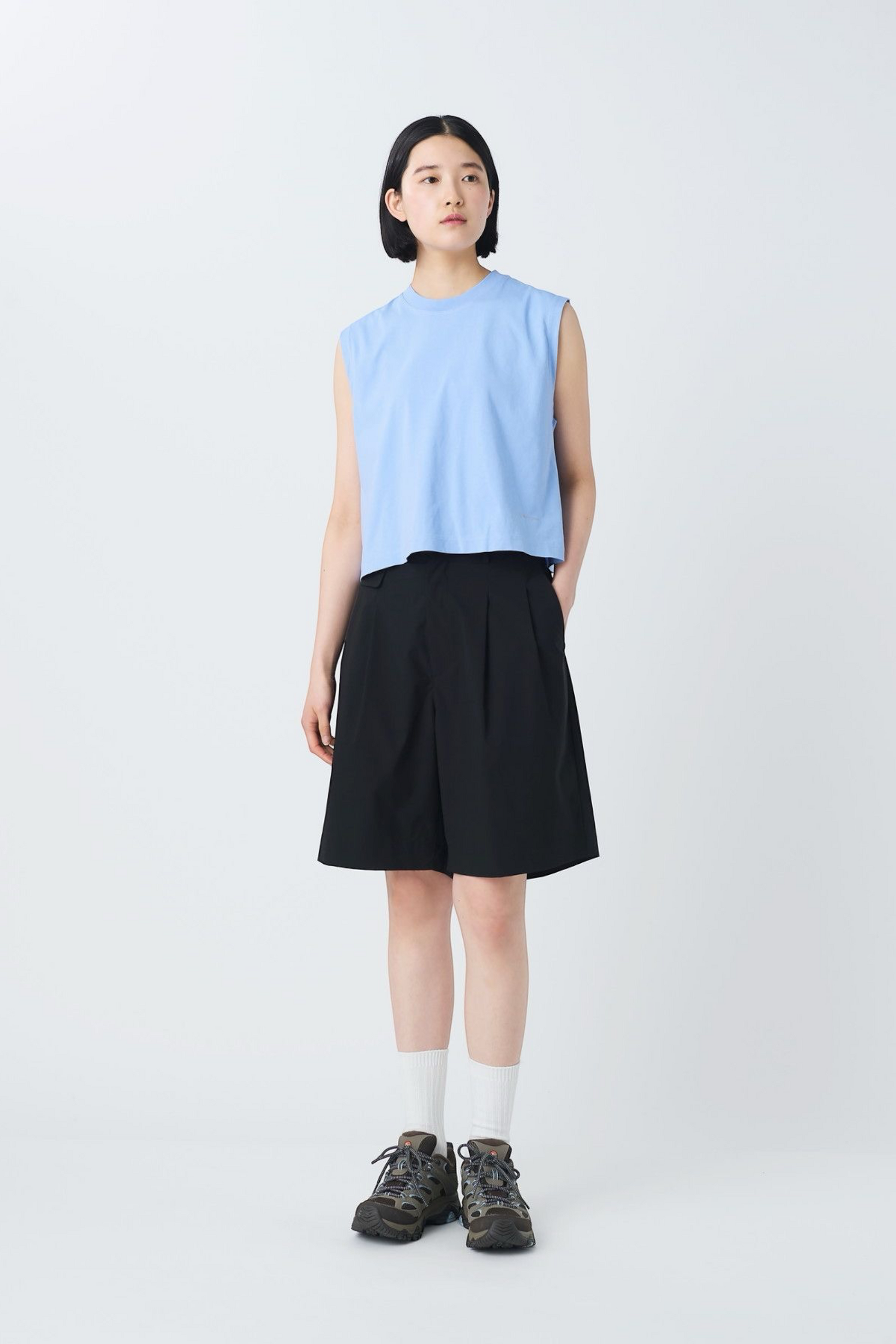 Snow Peak ComfortFlex Wide Short Black | Short Polyester Recyclé Quick Dry | Edgar Bdx