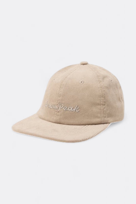 Snow Peak - Corduroy Cap (Beige)