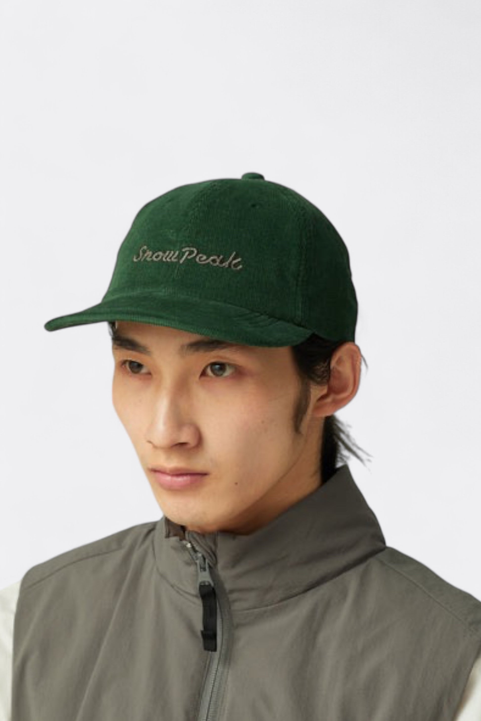 Snow Peak - Corduroy Cap (Dark Green)
