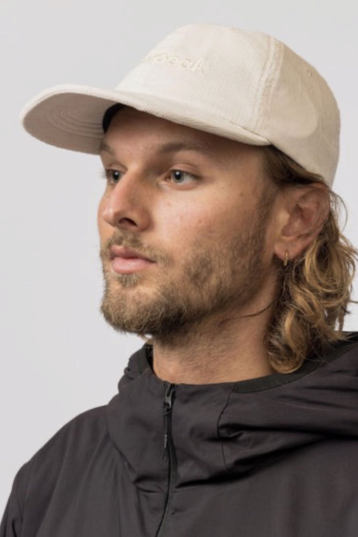 SNOW PEAK Corduroy Logo Design Cap Ivory | Casquette | Edgar Bdx