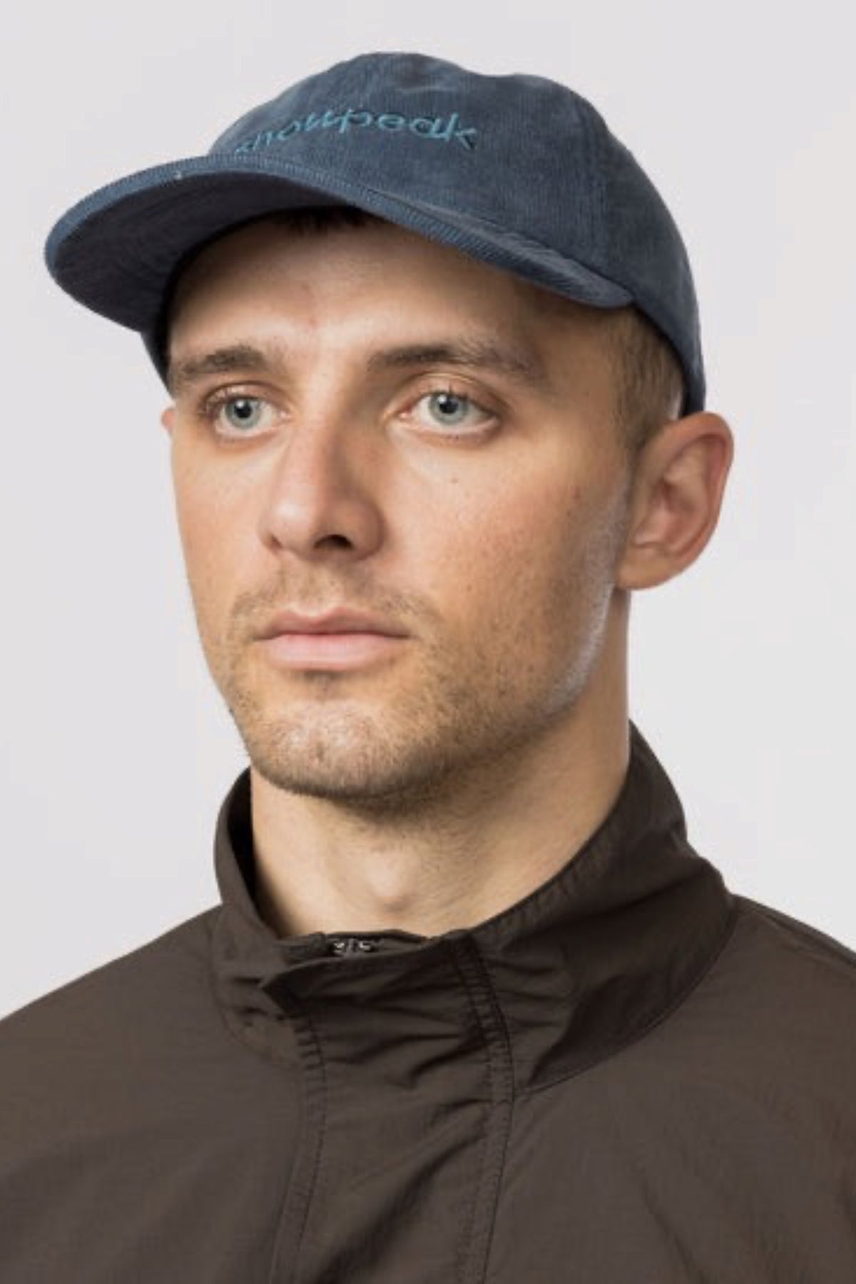 SNOW PEAK Corduroy Logo Design Cap Light Blue | Casquette | Edgar Bdx