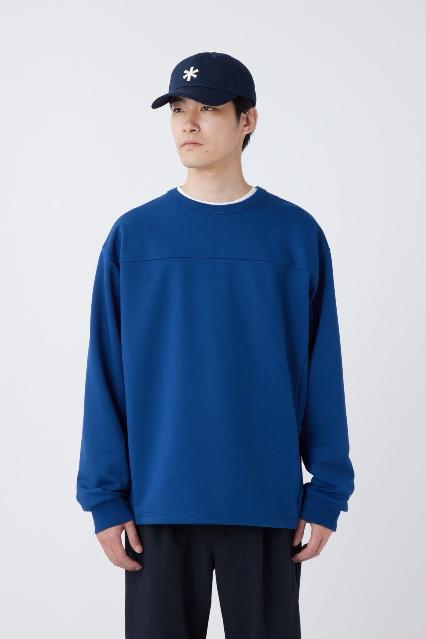 Snow Peak Double Knit Pullover Blue | Pullover Tricot UV Séchage Rapide | Edgar Bdx