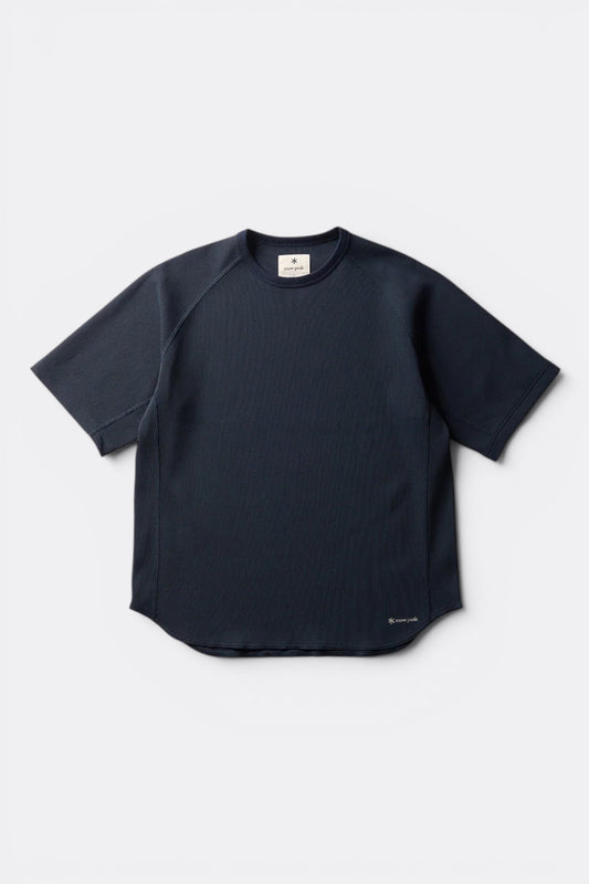 Dry Waffle T-Shirt (Dark Navy)