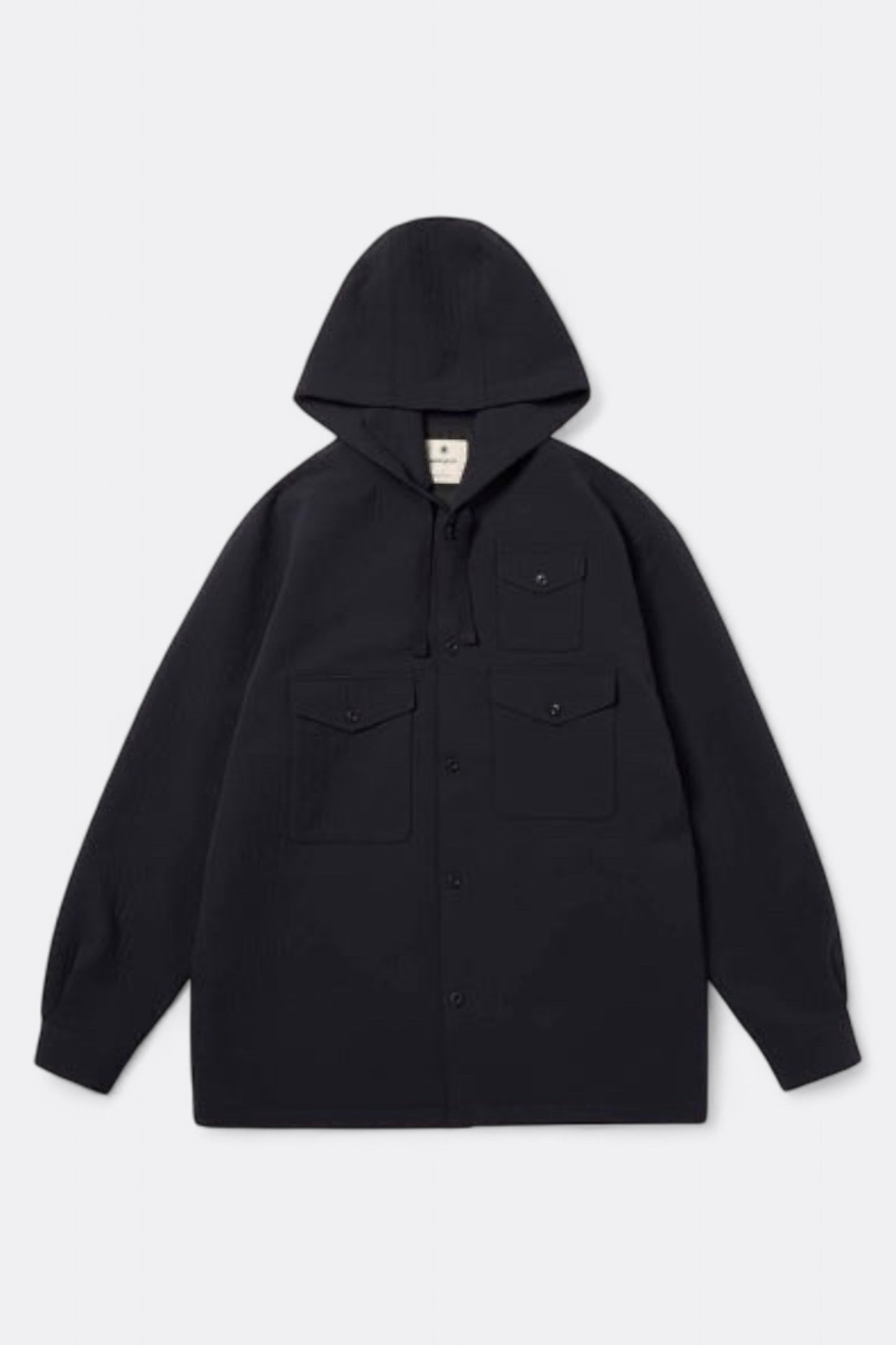Snow Peak - Easy Cloth Hooded Shirt (Dark Navy)