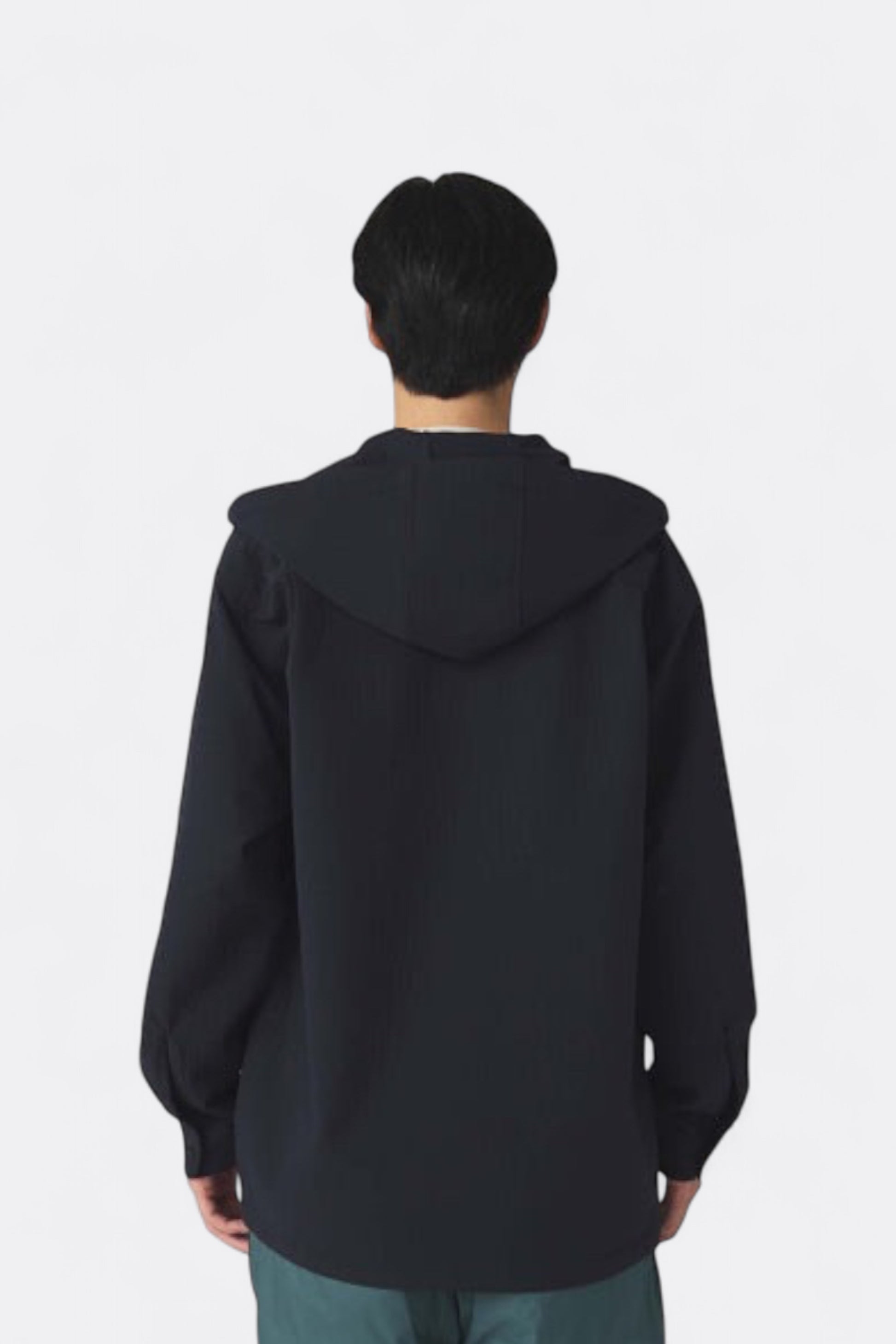 Snow Peak - Easy Cloth Hooded Shirt (Dark Navy)