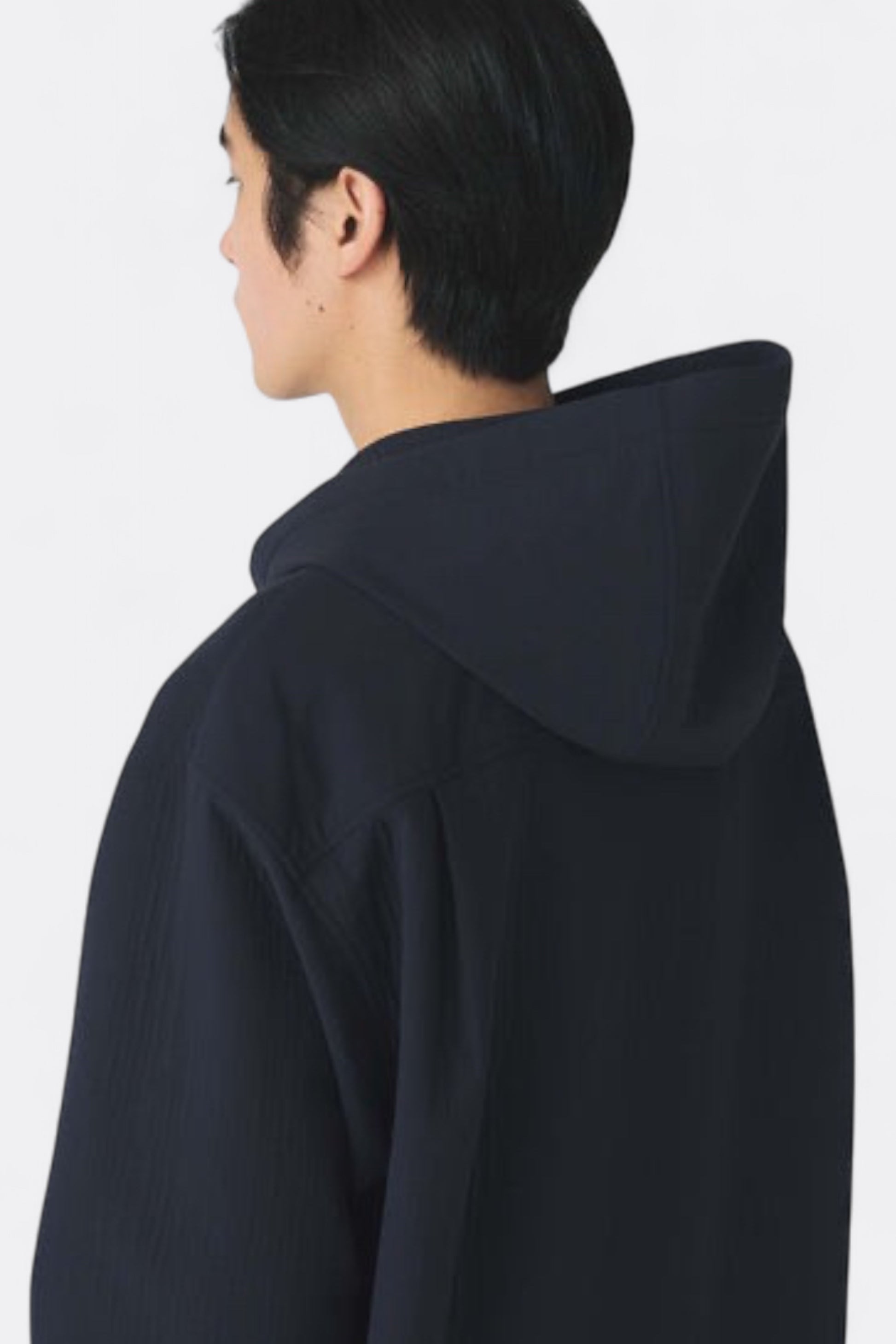 Snow Peak - Easy Cloth Hooded Shirt (Dark Navy)