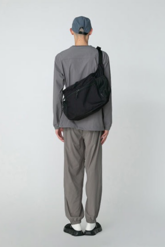 Snow Peak Everyday Use Middle Shoulder Bag Black | Sac Bandoulière 10L Nylon | Edgar Bdx