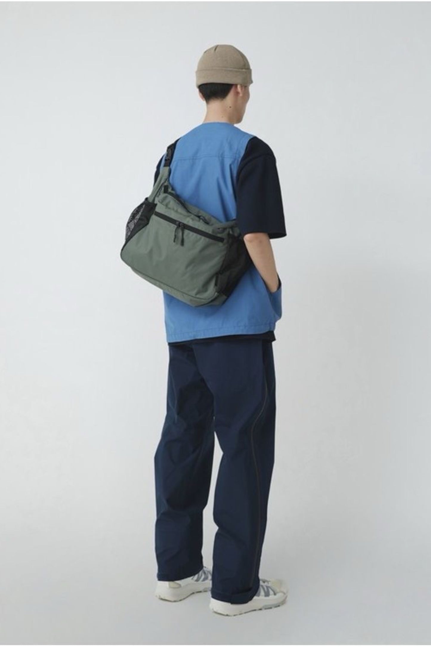 Snow Peak Everyday Use Middle Shoulder Bag Grey | Sac Bandoulière 10L Nylon | Edgar Bdx