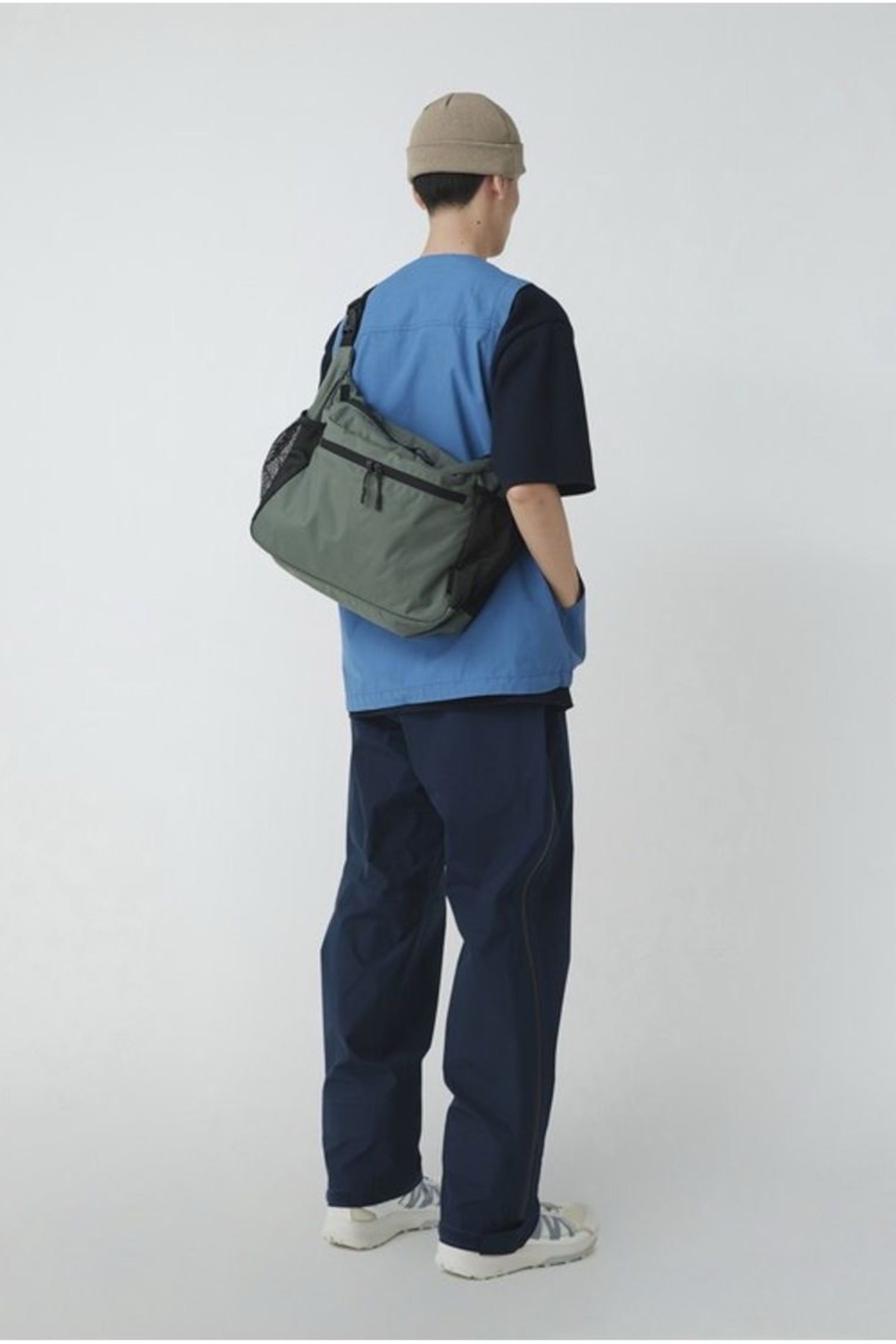 Snow Peak Everyday Use Middle Shoulder Bag Grey | Sac Bandoulière 10L Nylon | Edgar Bdx