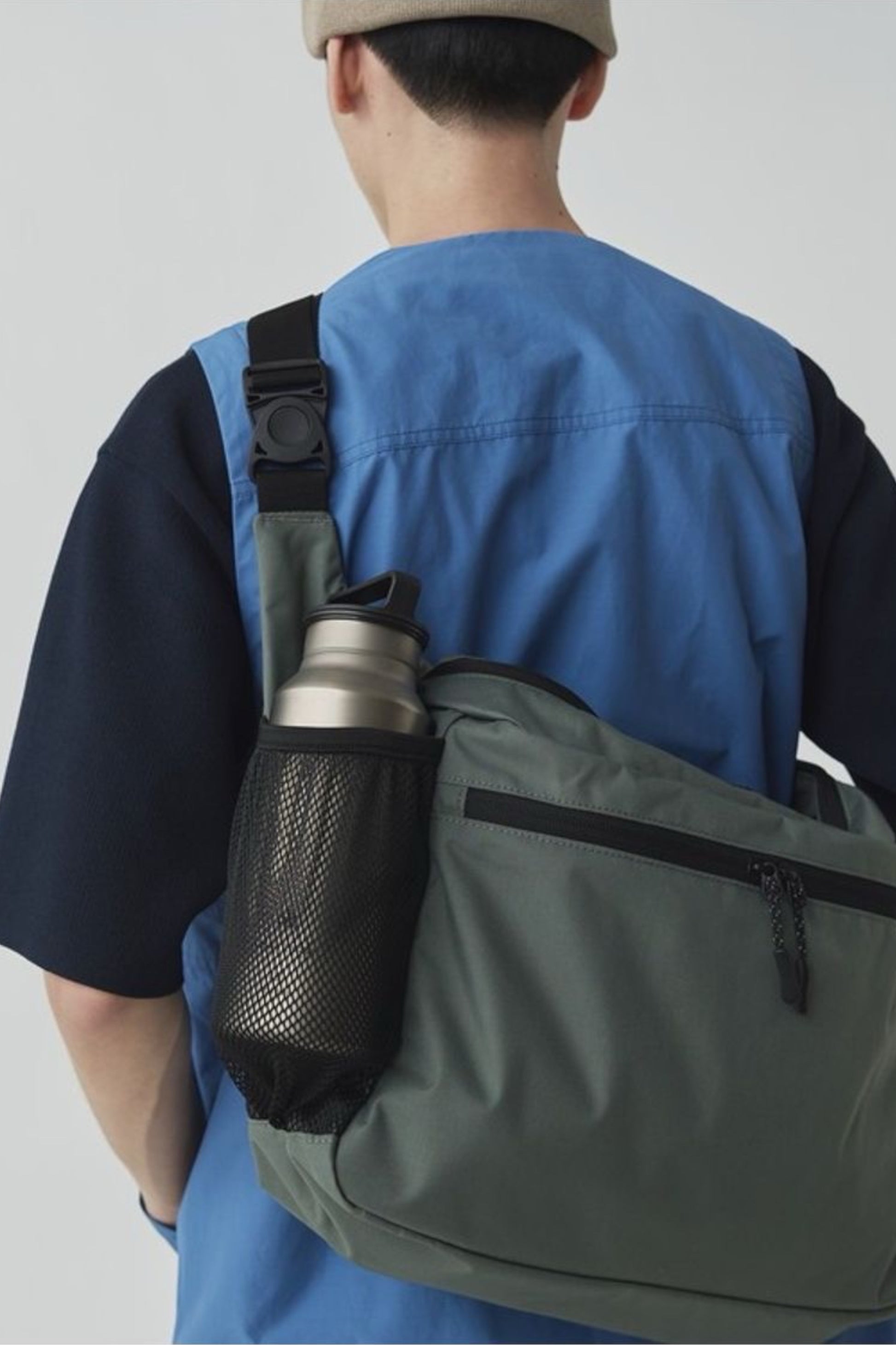 Snow Peak Everyday Use Middle Shoulder Bag Grey | Sac Bandoulière 10L Nylon | Edgar Bdx