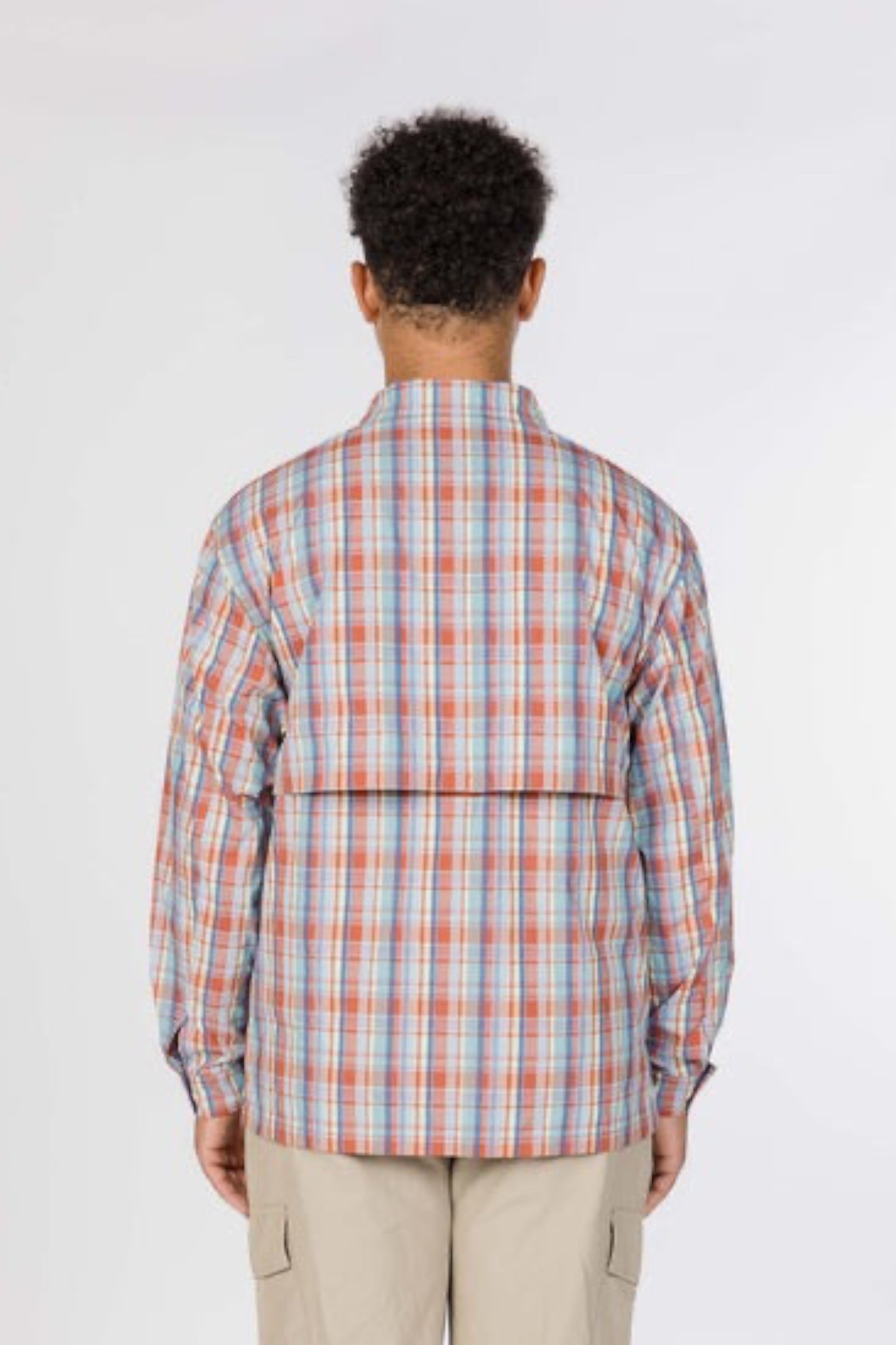 Snow Peak Fade Check Breezy Shirt Red | Chemise CAVE® Anti-Plis | Edgar Bdx