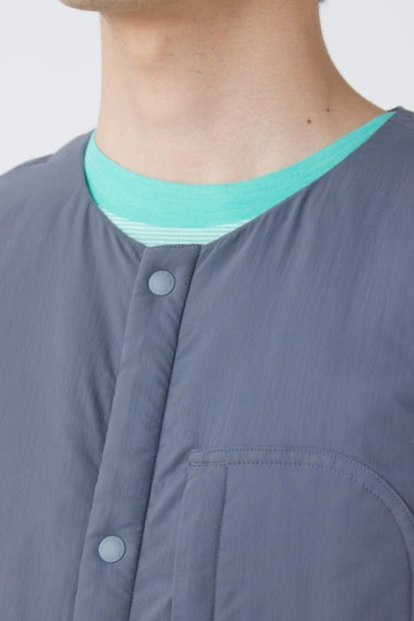 Snow Peak Flexible Insulated Vest Charcoal | Veste Sans Manches PrimaLoft® | Edgar Bdx