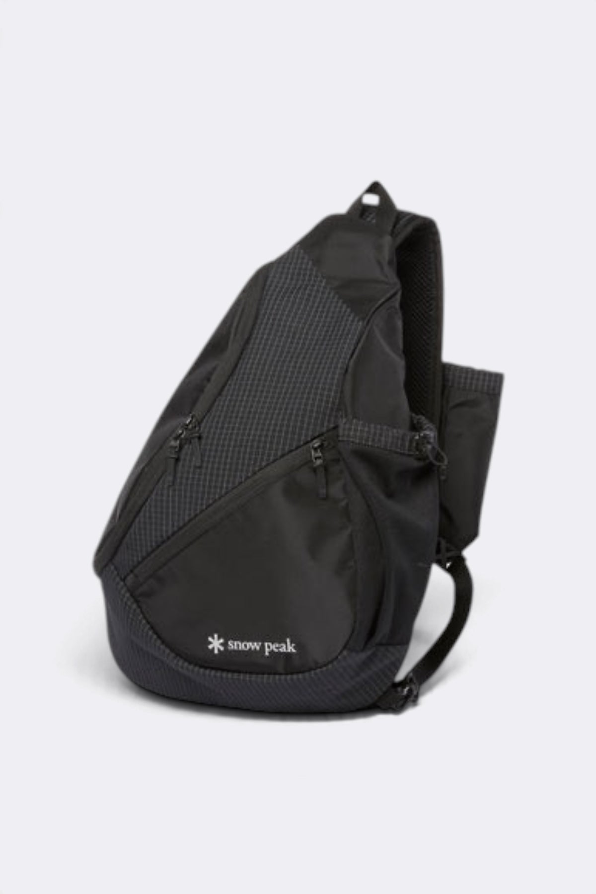 SNOW PEAK Grid Sling Bag Black | Sac bandoulière | Edgar Bdx
