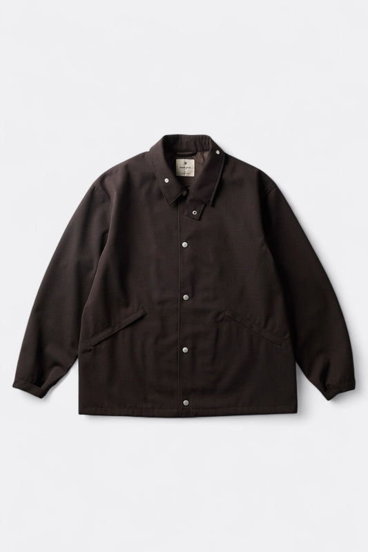 Snow Peak - Hybrid Wool Coach Jacket (Dark Brown)