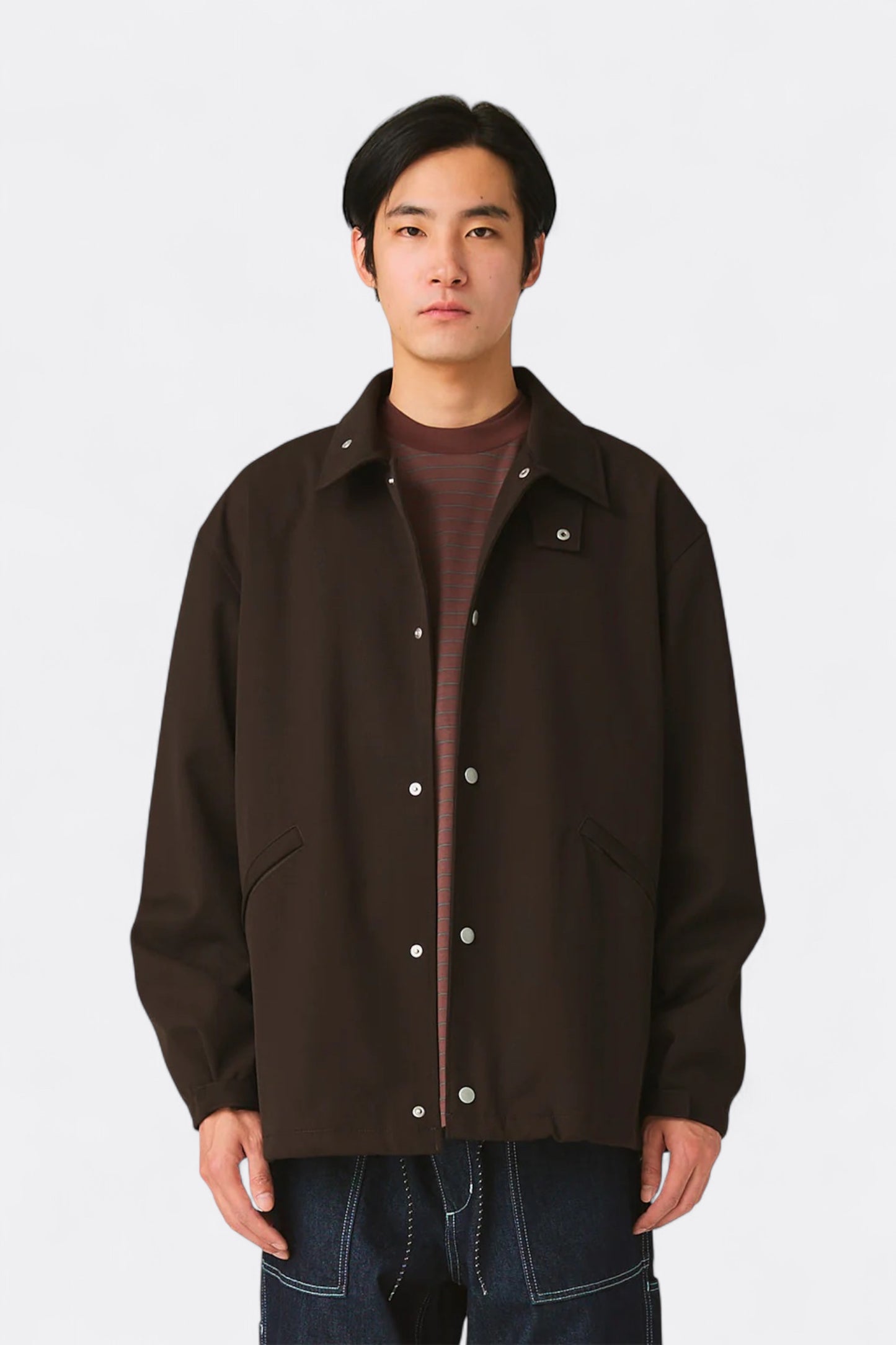 Snow Peak - Hybrid Wool Coach Jacket (Dark Brown)