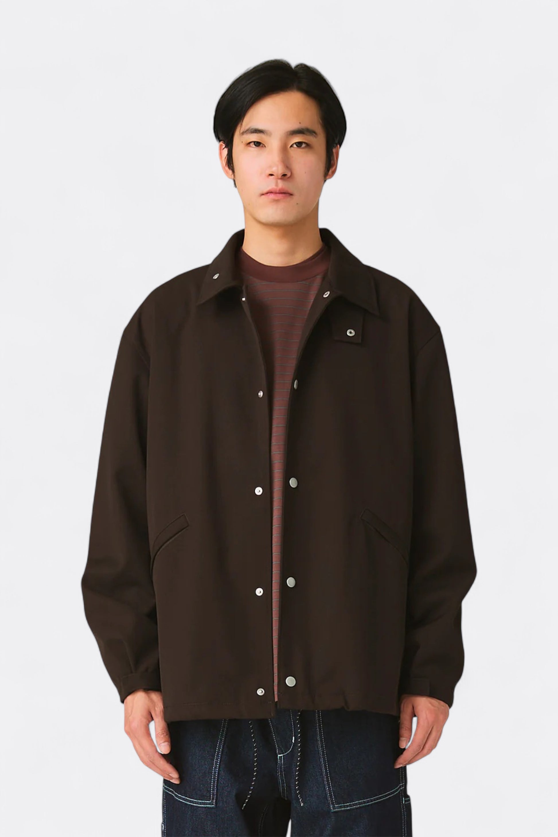 Snow Peak - Hybrid Wool Coach Jacket (Dark Brown)