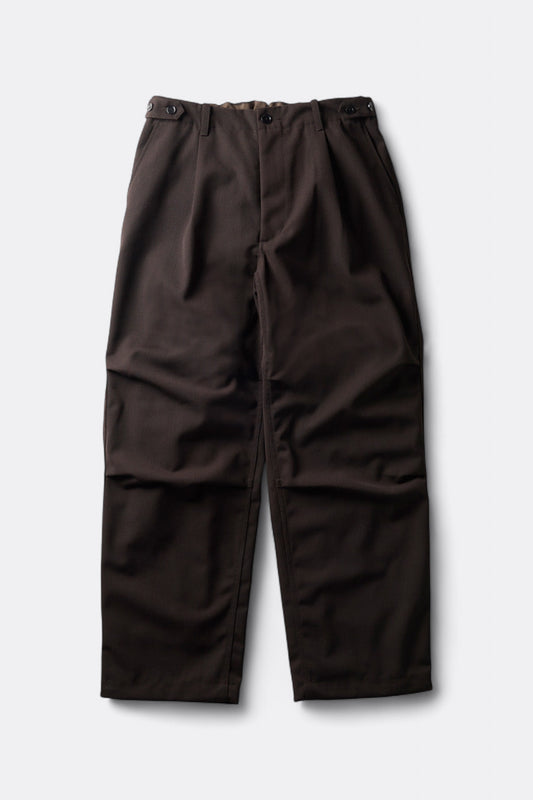 Snow Peak - Hybrid Wool Trousers (Dark Brown)