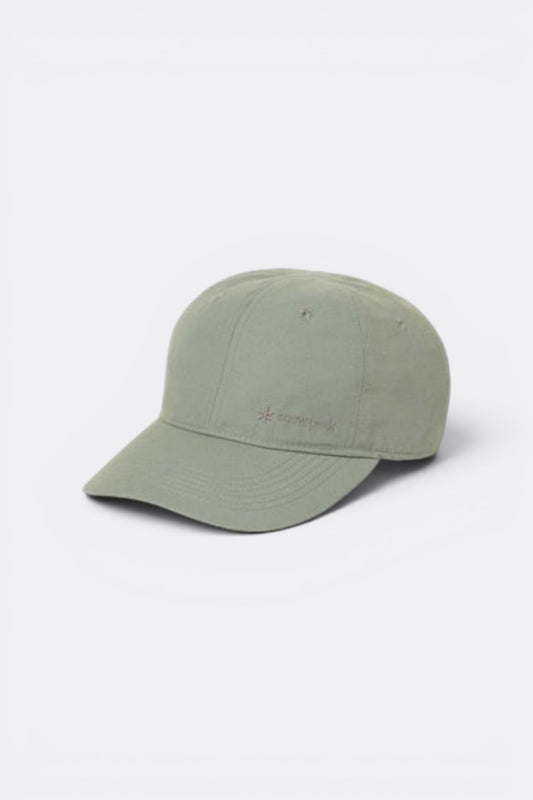 Snow Peak Light Dobby Cloth Cap Foliage | Casquette Dobby 6 Panels | Edgar Bdx