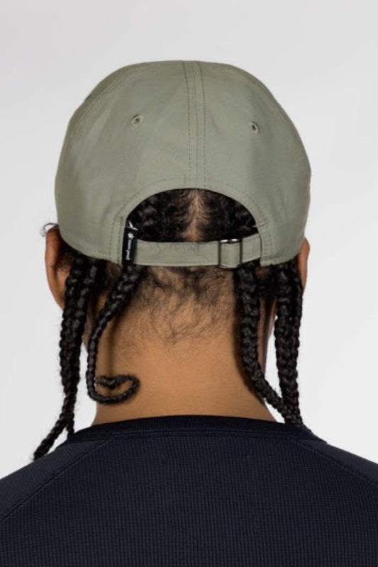 Snow Peak Light Dobby Cloth Cap Foliage | Casquette Dobby 6 Panels | Edgar Bdx