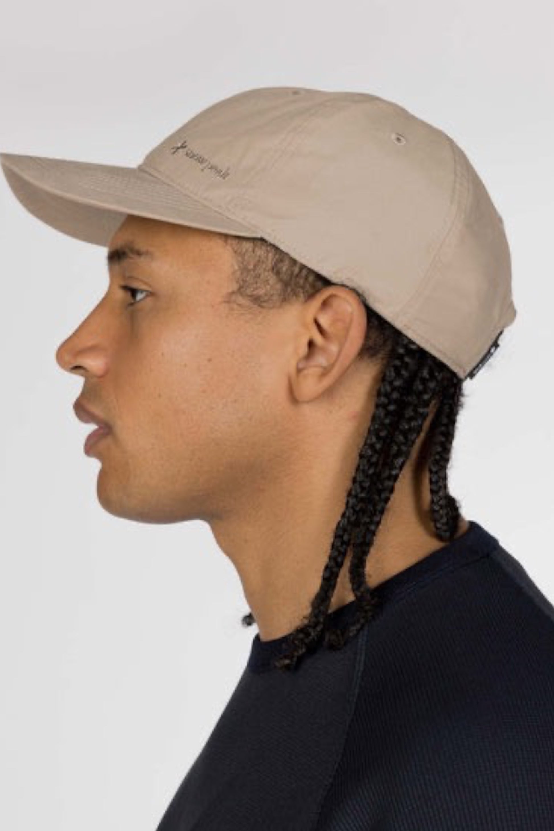 Snow Peak Light Dobby Cloth Cap Greige | Casquette Dobby 6 Panels | Edgar Bdx