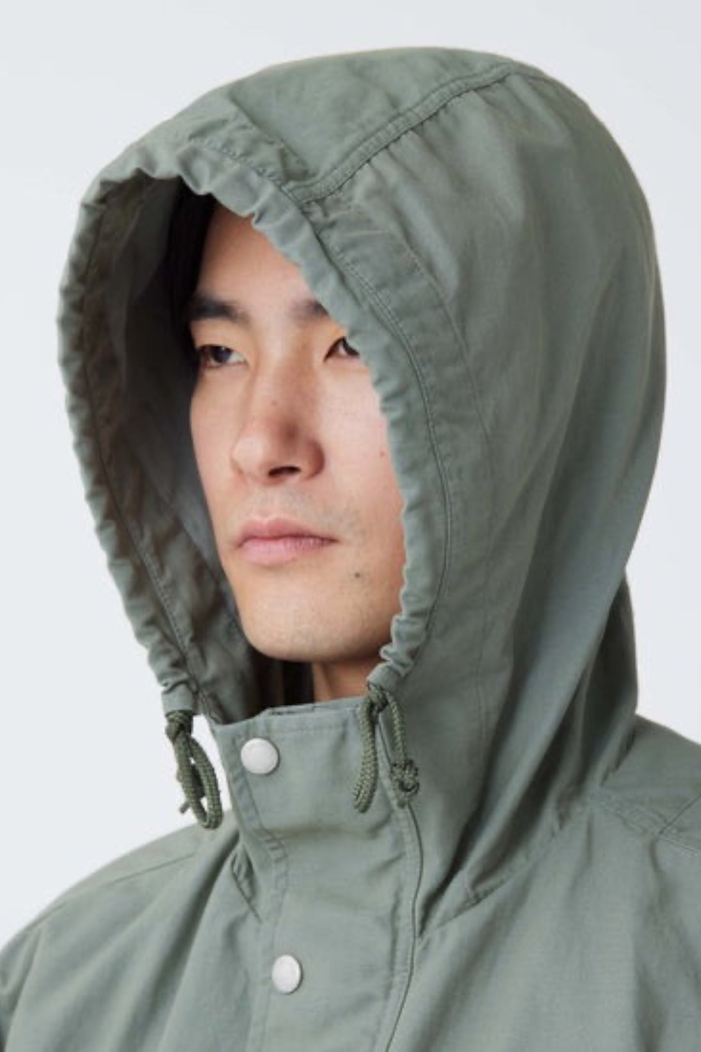 Snow Peak Light Dobby Cloth Parka Foliage | Parka Coton Nylon Dobby | Edgar Bdx