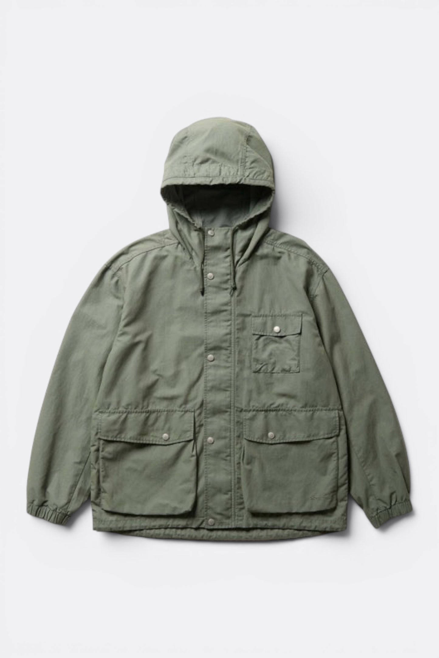 Snow Peak Light Dobby Cloth Parka Foliage | Parka Coton Nylon Dobby | Edgar Bdx