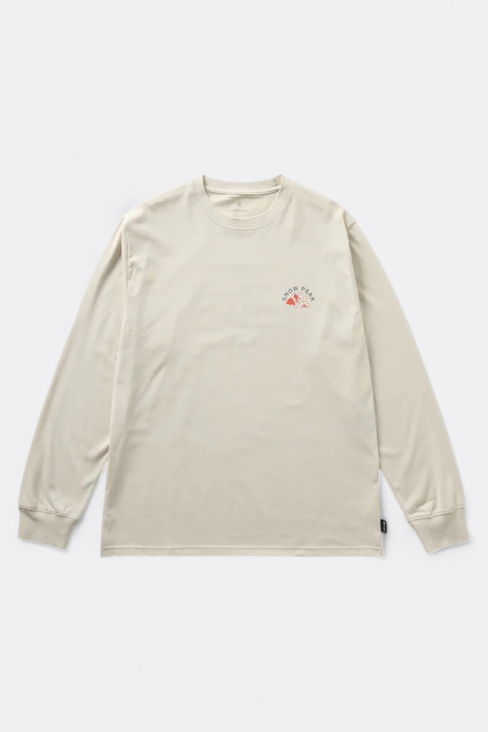 Snow Peak - Living With Nature L/S T-Shirt (Ivory)
