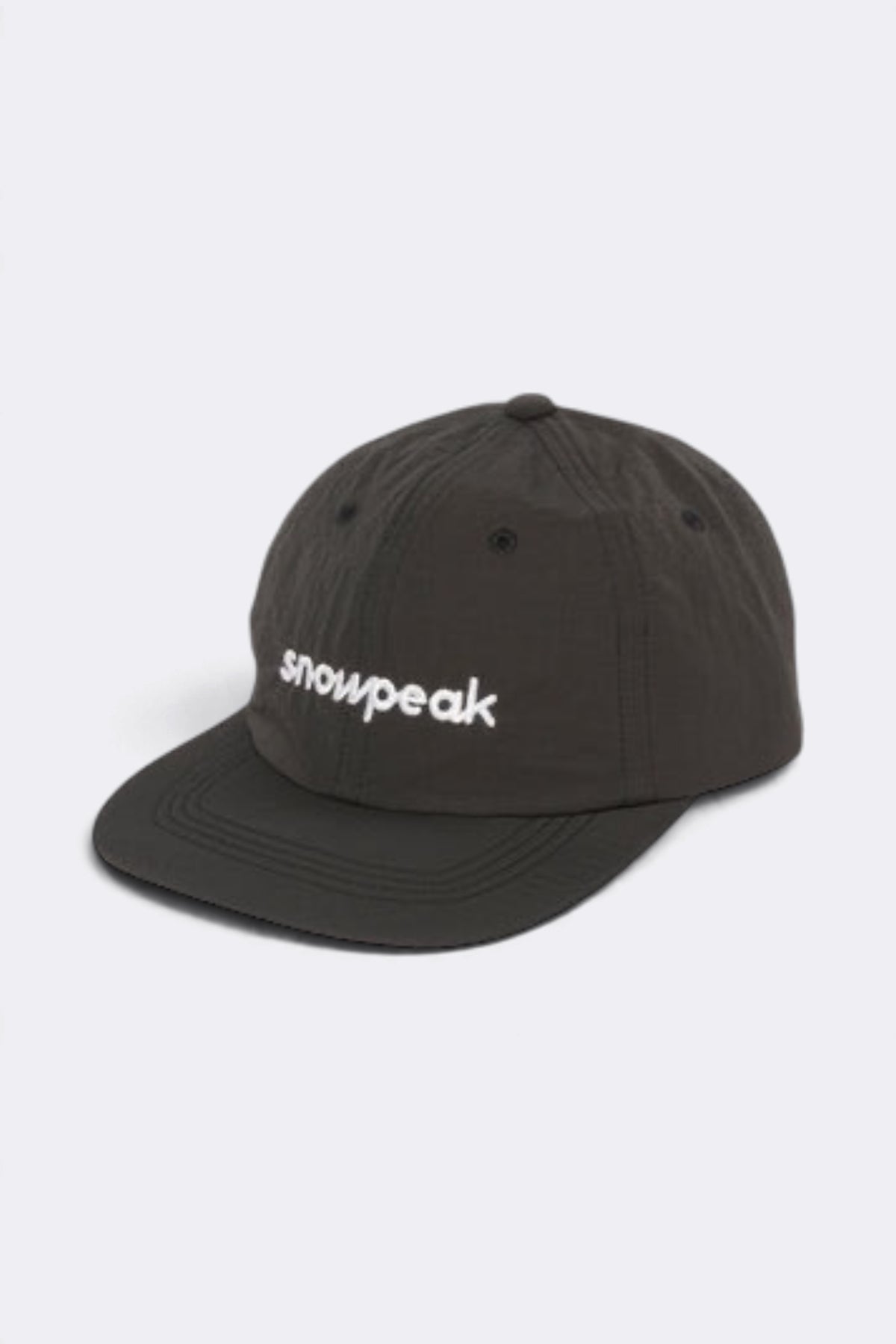 SNOW PEAK Logo Design Cap Black | Casquette coton | Edgar Bdx