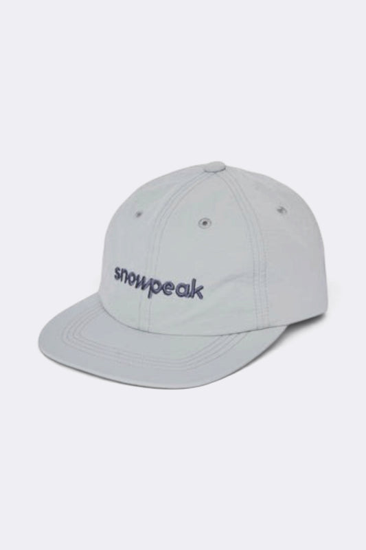 SNOW PEAK Logo Design Cap Light Blue | Casquette coton | Edgar Bdx