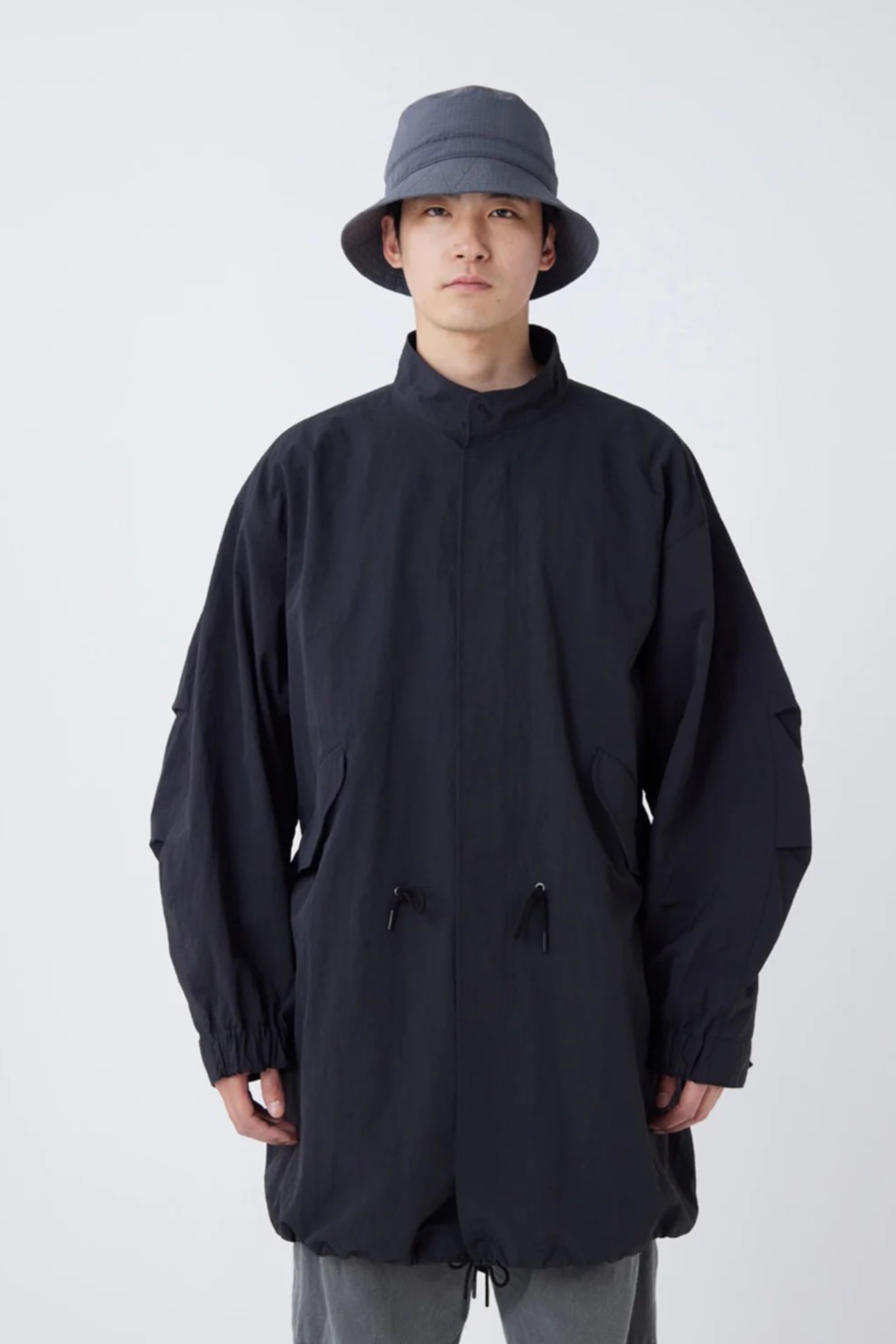 Snow Peak Nylon Washer Coat Greige | Parka Nylon Inspirée M65 | Edgar Bdx
