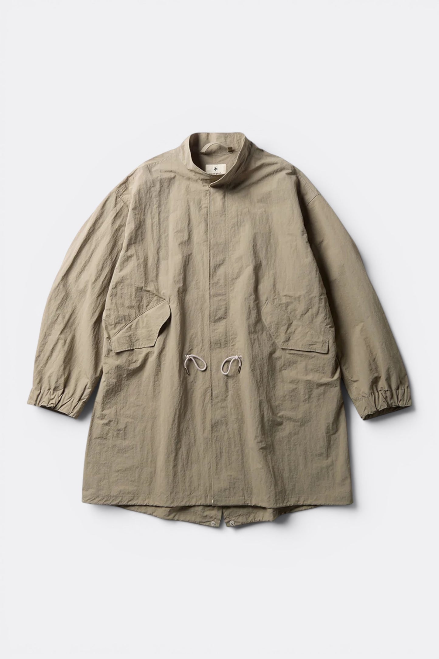 Snow Peak Nylon Washer Coat Greige | Parka Nylon Inspirée M65 | Edgar Bdx