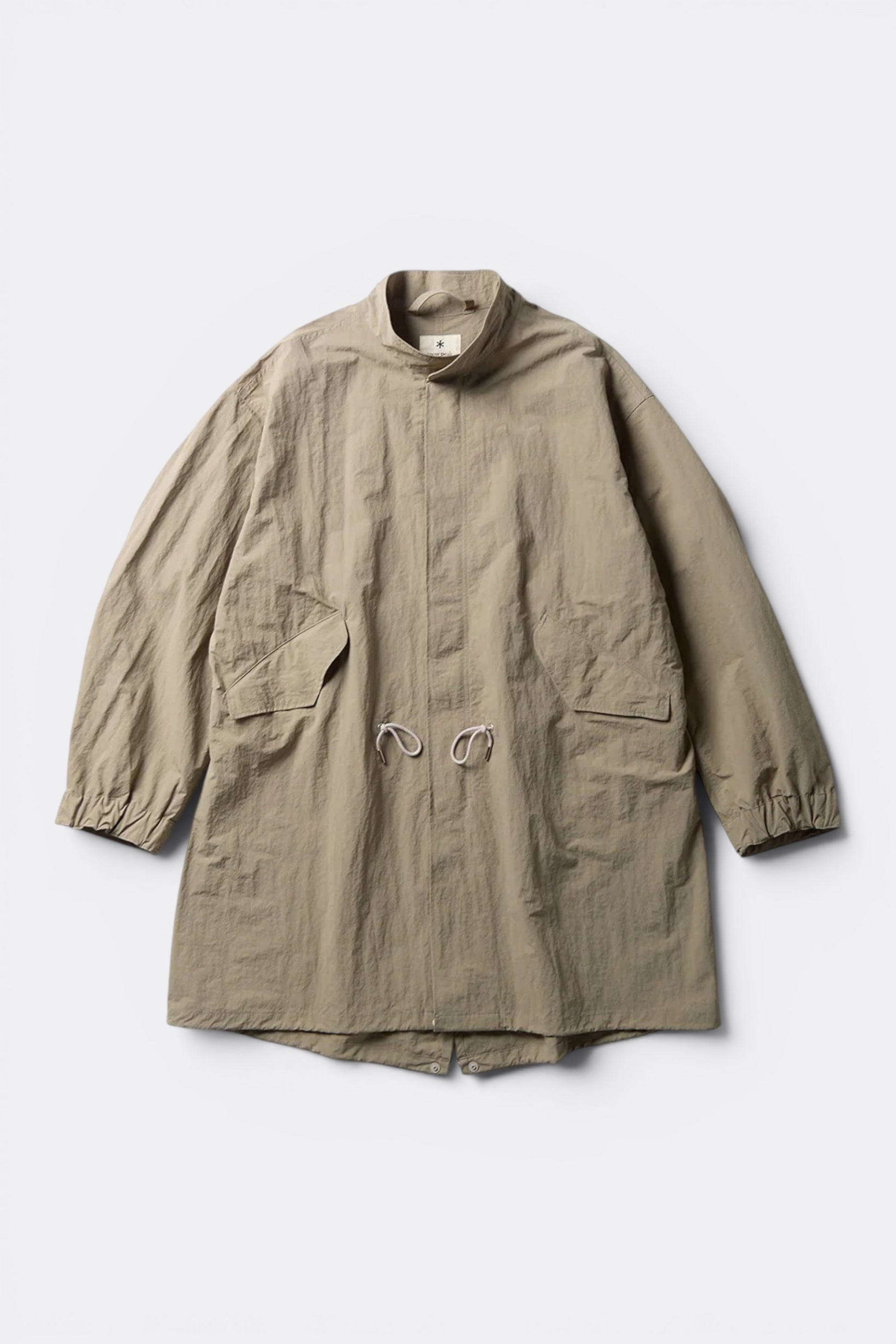 Snow Peak Nylon Washer Coat Greige | Parka Nylon Inspirée M65 | Edgar Bdx