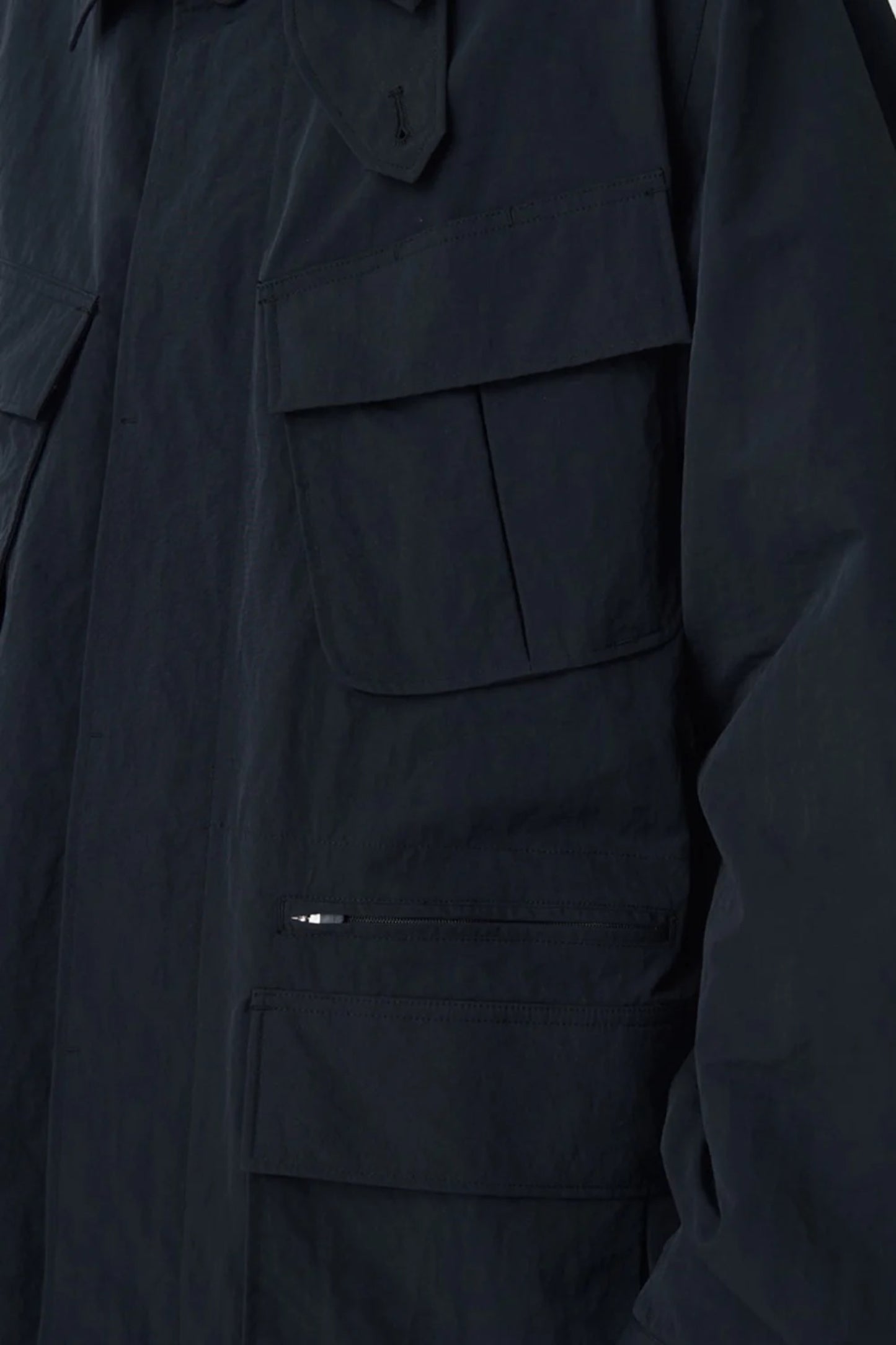 Snow Peak Nylon Washer Jacket Black | Veste Nylon Inspirée M65 | Edgar Bdx