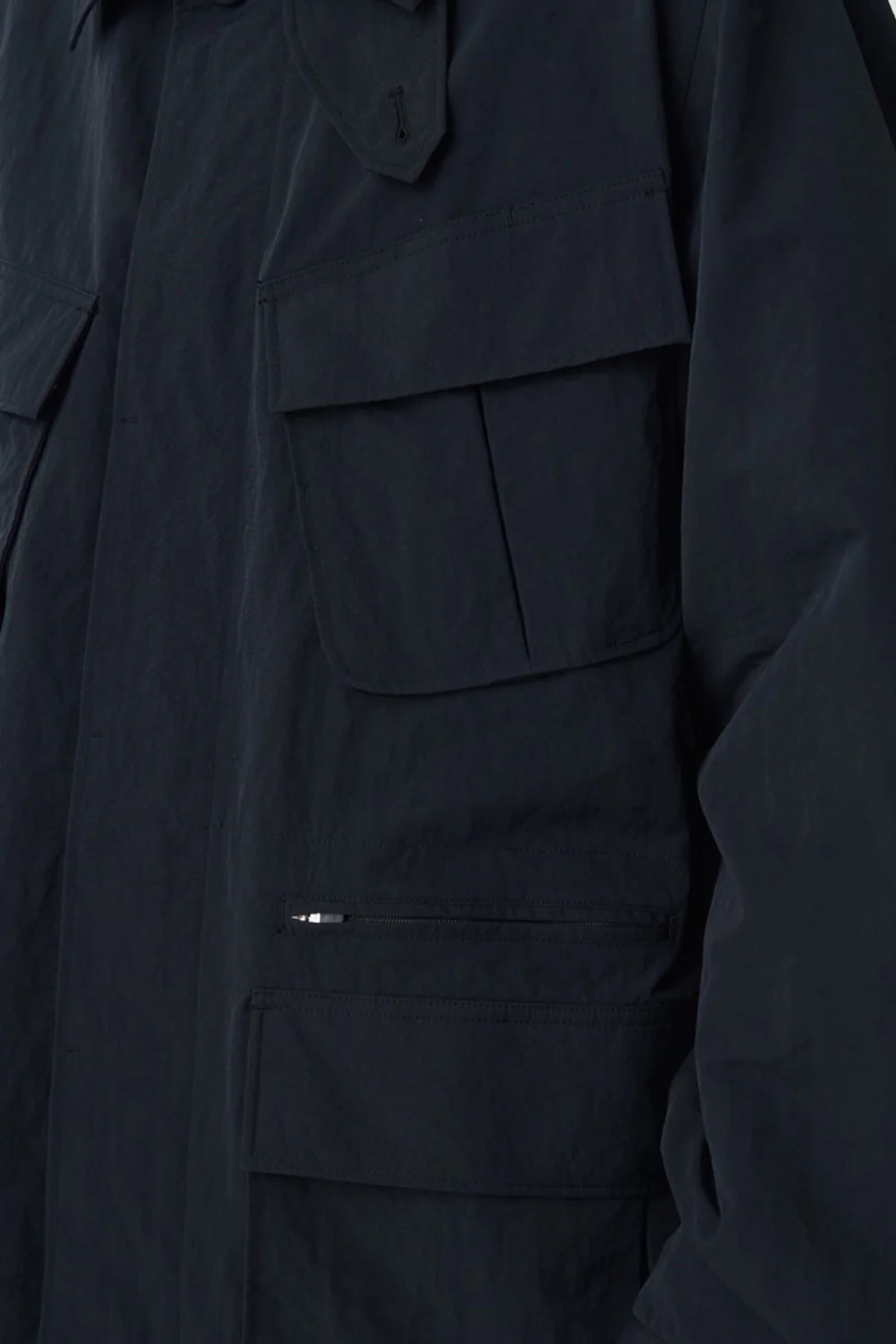 Snow Peak Nylon Washer Jacket Black | Veste Nylon Inspirée M65 | Edgar Bdx