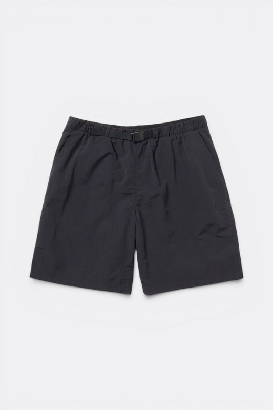 Snow Peak Nylon Washer Shorts Black | Short Nylon Finition Washer Coupe Relaxée | Edgar Bdx