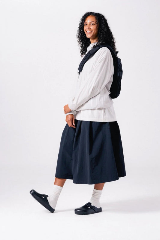 Snow Peak Nylon Washer Skirt Black | Jupe Nylon Coupe Trapèze | Edgar Bdx